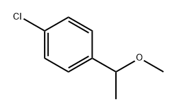 Benzene, 1-chloro-4-(1-methoxyethyl)- Structural