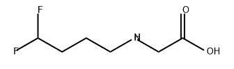 Glycine, N-(4,4-difluorobutyl)- Structural