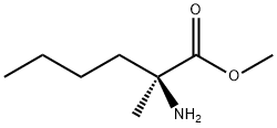 Norleucine, 2-methyl-, methyl ester Structural