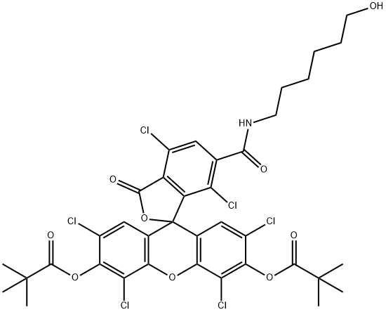 Hex-CL-6-fam-OH Structural