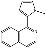 Isoquinoline, 1-(1-methyl-1H-pyrrol-2-yl)- Structural