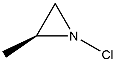 Aziridine, 1-chloro-2-methyl-, (1R,2S)-rel- (9CI) Structural