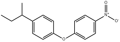 Benzene, 1-(1-methylpropyl)-4-(4-nitrophenoxy)- Structural