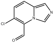 Imidazo[1,5-a]pyridine-5-carboxaldehyde, 6-chloro- Structural
