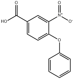 Benzoic acid, 3-nitro-4-phenoxy- Structural