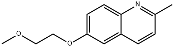 Quinoline, 6-(2-methoxyethoxy)-2-methyl- Structural