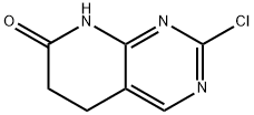 Pyrido[2,3-d]pyrimidin-7(6H)-one, 2-chloro-5,8-dihydro- Structural