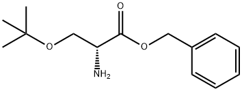D-Serine, O-(1,1-dimethylethyl)-, phenylmethyl ester Structural