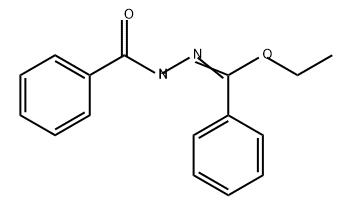 Benzoic acid, 2-(ethoxyphenylmethylene)hydrazide Structural