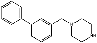 Piperazine, 1-([1,1'-biphenyl]-3-ylmethyl)- Structural