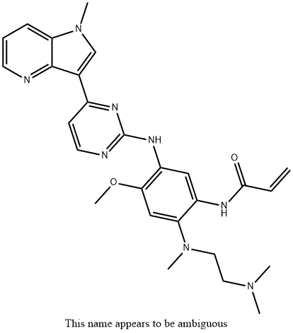 Osimertinib analogue Structural