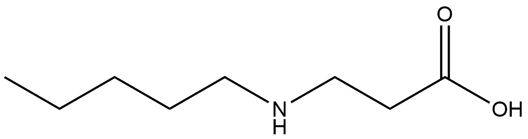 N-Pentyl-β-alanine Structural