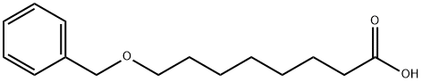 Octanoic acid, 8-(phenylmethoxy)- Structural