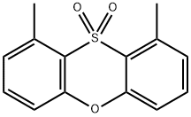 Phenoxathiin, 1,9-dimethyl-, 10,10-dioxide Structural