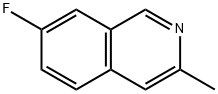 7-fluoro-3-methylisoquinoline Structural