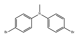 Benzenamine, 4-bromo-N-(4-bromophenyl)-N-methyl- Structural