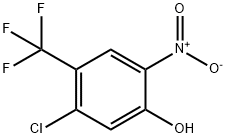 Phenol, 5-chloro-2-nitro-4-(trifluoromethyl)- Structural