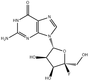 Guanosine, 4'-C-fluoro- Structural
