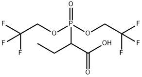 Di (3,3,3-trifluoroethyl)-1-carboxypropylphosphonate Structural