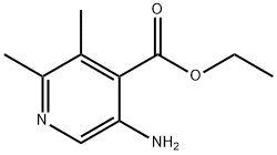 Ethyl 5-amino-2,3-dimethylpyridine-4-carboxylate Structural