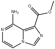 methyl 8-aminoimidazo[1,5-a]pyrazine-1-carboxylate Structural