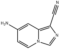 Imidazo[1,5-a]pyridine-1-carbonitrile, 7-amino- Structural
