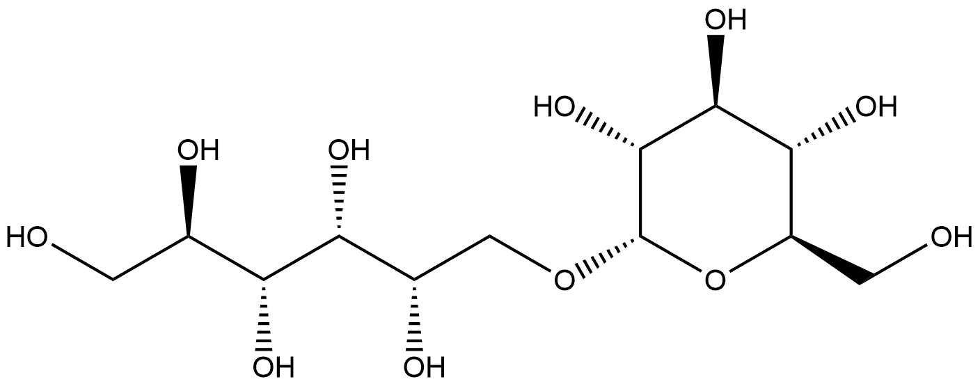D-Glucitol, 1-O-α-D-glucopyranosyl- Structural