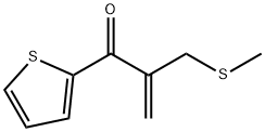 2-(methylthiomethyl)-1-(thiophen-2-yl)prop-2-en-1-one