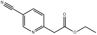 ethyl 2-(5-cyanopyridin-2-yl)acetate Structural