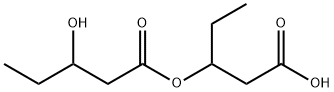 Petanoic acid, 3-hydroxy-, 1-(carboxymethyl)propyl ester Structural