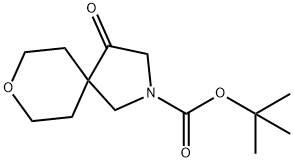 tert-butyl 4-oxo-8-oxa-2-azaspiro[4.5]decane-2-carboxylate Structural