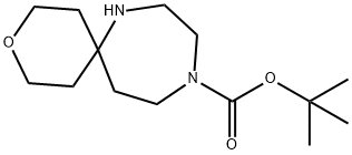 tert-Butyl 3-oxa-7,10-diazaspiro[5.6]dodecane-10-carboxylate Structural
