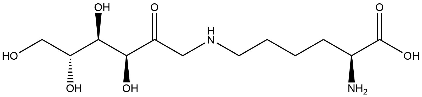 fructosyl-lysine Structural