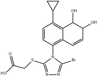 Lesinurad M4 Metabolite Structural