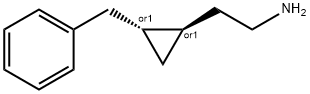 rac-2-[(1s,2s)-2-benzylcyclopropyl]ethan-1-amine Structural