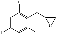 Oxirane, 2-[(2,4,6-trifluorophenyl)methyl]- Structural