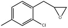 Oxirane, 2-[(2-chloro-4-methylphenyl)methyl]- Structural