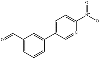 Benzaldehyde, 3-(6-nitro-3-pyridinyl)- Structural