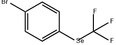 Benzene, 1-bromo-4-[(trifluoromethyl)seleno]- Structural