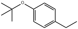 Benzene, 1-(1,1-dimethylethoxy)-4-ethyl- Structural