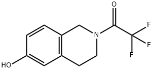 Ethanone, 1-(3,4-dihydro-6-hydroxy-2(1H)-isoquinolinyl)-2,2,2-trifluoro- Structural