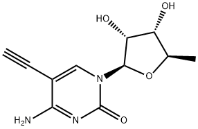 Cytidine, 5'-deoxy-5-ethynyl- (9CI) Structural