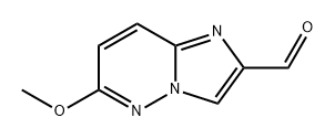 Imidazo[1,2-b]pyridazine-2-carboxaldehyde, 6-methoxy- Structural
