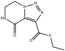 Ethyl 4-oxo-4H,5H,6H,7H-[1,2,3]triazolo[1,5-a]pyrazine-3-carboxylate Structural