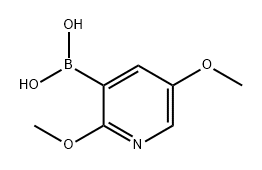 Boronic acid, B-(2,5-dimethoxy-3-pyridinyl)- Structural