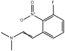Ethenamine, 2-(3-fluoro-2-nitrophenyl)-N,N-dimethyl- Structural