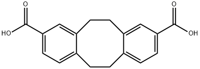 Dibenzo[a,e]cyclooctene-2,9-dicarboxylic acid, 5,6,11,12-tetrahydro- Structural