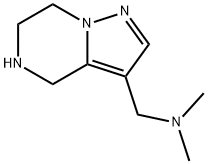 dimethyl({4H,5H,6H,7H-pyrazolo[1,5-a]pyrazin-3-yl}methyl)amine Structural