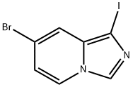 Imidazo[1,5-a]pyridine, 7-bromo-1-iodo- Structural