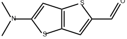 Thieno[3,2-b]thiophene-2-carboxaldehyde, 5-(dimethylamino)- Structural